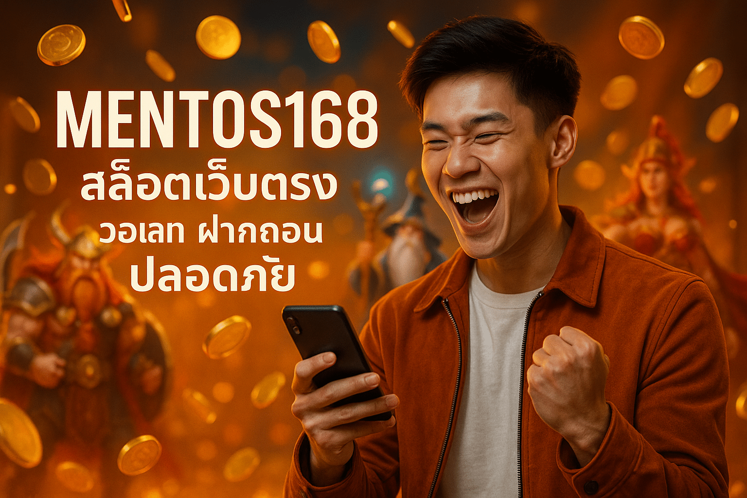 MENTOS168 สล็อตเว็บตรง วอเลท ฝากถอนปลอดภัย
