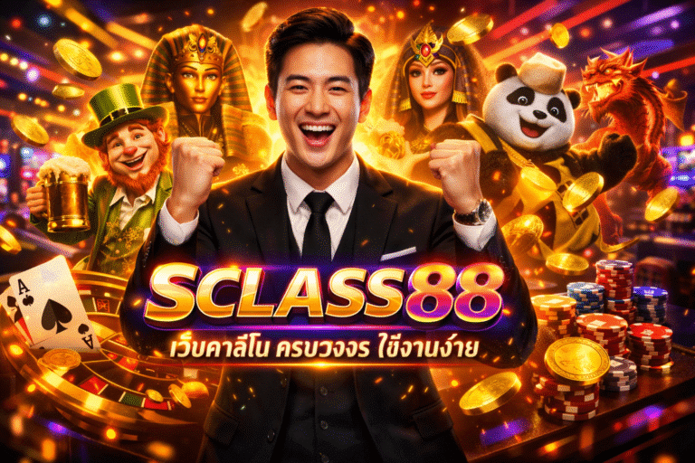 SCLASS88 เว็บคาสิโน ครบวงจร ใช้งานง่าย